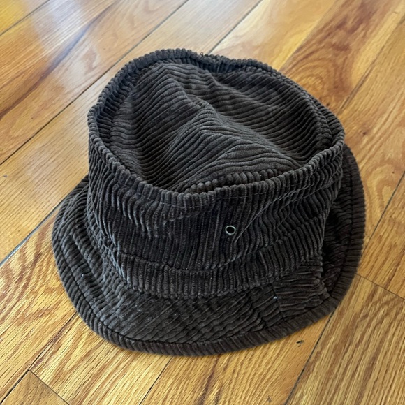 Accessories - Women's Brown Corduroy Bucket Hat